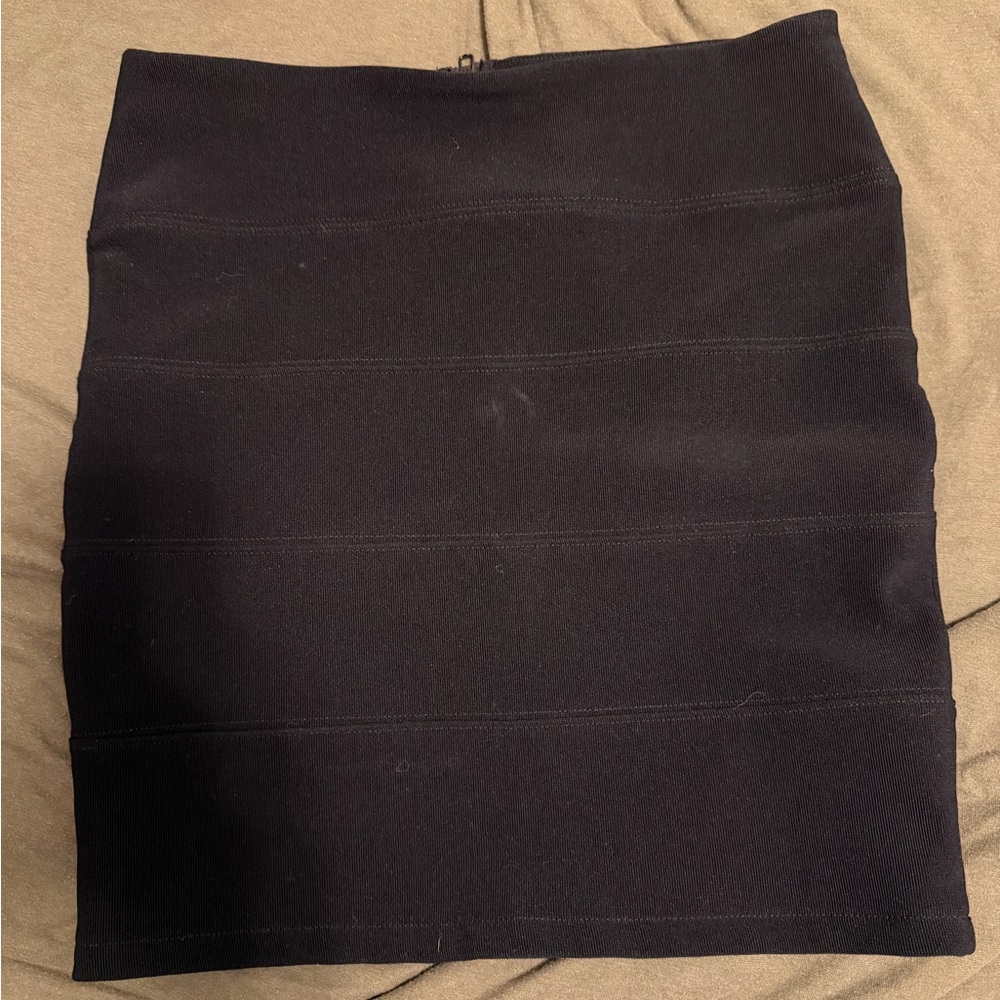 Topshop Black Pencil Skirt